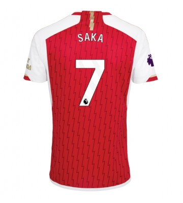 Arsenal Bukayo Saka #7 Replica Home Stadium Shirt 2023-24 Short Sleeve